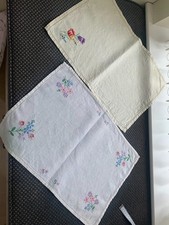 Vintage embroidered linen for sale  BALLYMONEY
