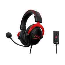 Fone de Ouvido para Jogos HyperX Cloud II 7.1 Vermelho Preto 3.5mm Microfone Com Fio Xbox PS4 PS5 comprar usado Fone de Ouvido para Jogos HyperX Cloud II 7.1 Vermelho Preto 3.5mm Microfone Com Fio Xbox PS4 PS5 comprar usado  Enviando para Brazil