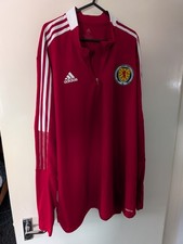 Scotland football zip for sale  INNERLEITHEN