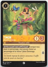Carte lorcana timon d'occasion  France