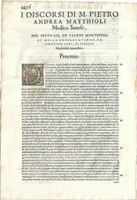 Stampa antica erbario usato  Lecco