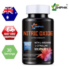 Suplemento de óxido nítrico Extra Strength L-arginina 3X força maior potência comprar usado  Enviando para Brazil