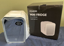 Mini geladeira FOHERE 5 litros MFA-5L-P com espelho LED regulável -Quarto, carro, escritório comprar usado  Enviando para Brazil