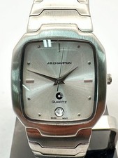 Relógio masculino J.B.Champion quartzo analógico data produto fixo vintage 999994754 comprar usado  Enviando para Brazil