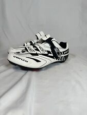 Zapatos de bicicleta de carretera Venzo RX blancos/negros talla 10,5 para hombre segunda mano  Embacar hacia Argentina