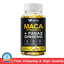 CÁPSULAS DE EXTRATO DE ALTA RESISTÊNCIA RAIZ DE MACA 1000mg 120 FORNECIMENTO VEGANO PARA 2 MESES comprar usado  Enviando para Brazil
