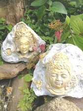 Steinfiguren buddha gold gebraucht kaufen  Ahlerstedt