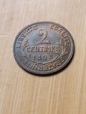 Centimes 1898 2 d'occasion  Saint-Quentin
