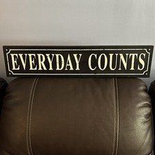 Everyday counts wall for sale  Buford