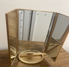 Espelho de maquiagem vaidade iluminado WEILY 1x/2x/3x ampliação tripla com 36 luzes LED comprar usado  Enviando para Brazil