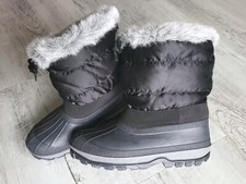 Snowboots winterboots schwarz gebraucht kaufen  Manching