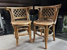 Bamboo chairs vintage for sale  MAESTEG