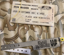 Iron maiden megadeth gebraucht kaufen  Köln