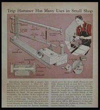 blacksmith trip hammer for sale  Diamond Point