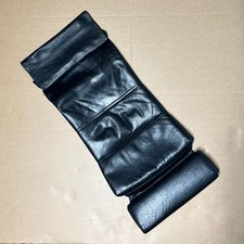 Capa de assento BMW E30 conversível inferior preta 203 couro interior 318-325i M3 2 comprar usado  Enviando para Brazil