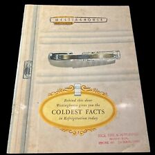 1950s Westinghouse Geladeira Fatos Mais Frios Antigo Folheto de Vendas Frost Free 18pg, usado comprar usado  Enviando para Brazil