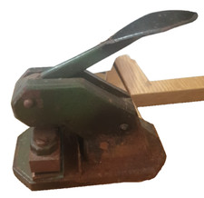 Cast iron embossing for sale  BOLTON
