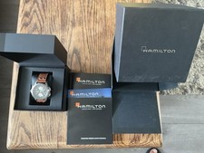 Hamilton khaki wind for sale  SLOUGH