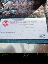 Signed middlesbrough football for sale  BATLEY
