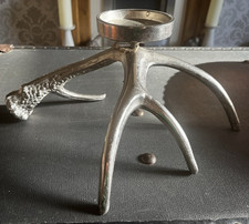 Silver metal stag for sale  SALE