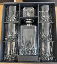 Decanter glasses set for sale  STAFFORD