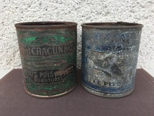 Ancienne boîtes conserves d'occasion  Arinthod