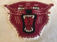 Antigo 1971 Cat Lion Wildcat Mascote Booster Patch Lg Feltro Bordado Faculdade/H-Sch comprar usado  Enviando para Brazil