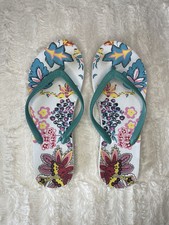 Flower flip flops for sale  LEICESTER