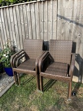 Rattan garden chairs for sale  GERRARDS CROSS