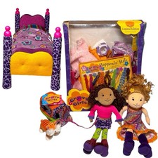 2001 Groovy Girls Deluxe Posh Conjunto de Festa Raro Sasha + Solana Completo + Extras! comprar usado  Enviando para Brazil