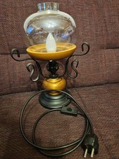 Petroleumlampe elektrisch glas gebraucht kaufen  Monheim