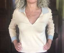 Maglietta elasticizzata sisley usato  Milano
