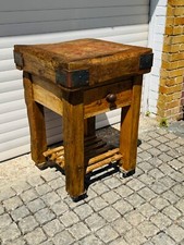 Antique butchers block for sale  HASSOCKS