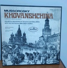 Mussorgsky. khovanschina recor for sale  Chicago Heights