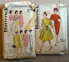 Vintage butterick sewing for sale  LYTHAM ST. ANNES