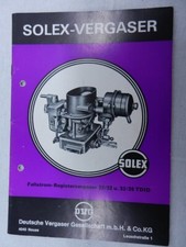 Solex vergaser tdid gebraucht kaufen  Dittelbrunn