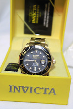 Invicta Pro Diver 14356 200 m caixa de aço inoxidável com aço inoxidável dourado..., usado comprar usado  Enviando para Brazil