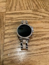 Relógio feminino Michael Kors DW7M2 prata e ouro rosa com destaque de diamante comprar usado  Enviando para Brazil