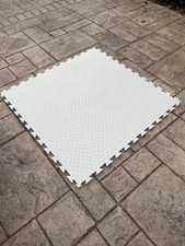 White interlocking foam for sale  LEATHERHEAD