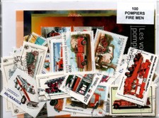 Lot 100 timbres d'occasion  Panissières