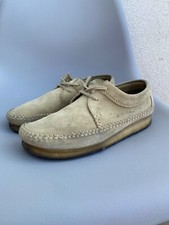 Clarks Weaver klonowe zamszowe buty US10 Eur 43, używany na sprzedaż  PL