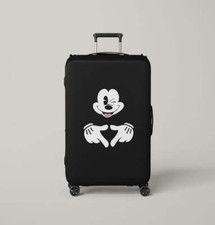 Capa de bagagem preta Mickey Mouse | mala comprar usado  Enviando para Brazil