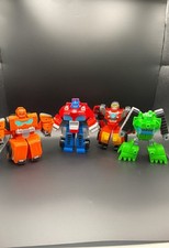 Playskool Heroes Rescue Bots Lote De 4 Heróis Optimus Prime, Bulldozer e Outros!, usado comprar usado Playskool Heroes Rescue Bots Lote De 4 Heróis Optimus Prime, Bulldozer e Outros!, usado comprar usado  Enviando para Brazil
