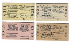 Railway tickets ireland for sale  CRAIGAVON
