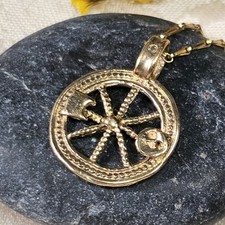 Fin collier vermeil d'occasion  Le Luc