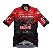 Hincapie Jamis Hagens Berman Koszulka rowerowa Męska Rozmiar Small *Z autografem * na sprzedaż  Wysyłka do Poland