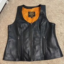 leather jacket bike vests for sale  Ellendale
