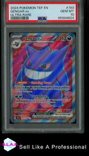 GENGAR ex ULTRA RARE POKEMON TEF EN-TEMPORAL FORC3S 2024 193 PSA 10 comprar usado  Enviando para Brazil