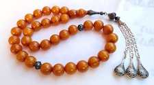 Contas de preocupação âmbar baquelite Faturan Subha Tasbih Tasbeeh تسبيح Masbaha مسبحة comprar usado  Enviando para Brazil