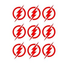 Adesivos pequenos de 1,5" adesivos de vinil símbolo flash telefone laptop capacete comprar usado  Enviando para Brazil